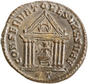 reverse of Maxentius RIC VI 84B