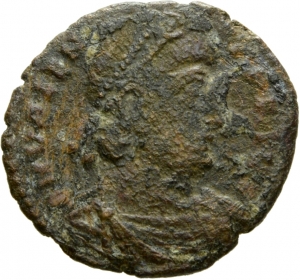 obverse of Valens RIC IX 5B.2