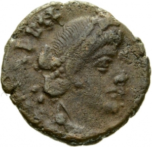 obverse of Valens RIC IX 3B.1