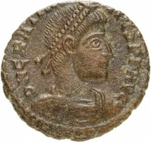 obverse of Gratian RIC IX 18B.XVIC