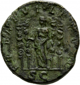 reverse of Macrinus RIC IV 183
