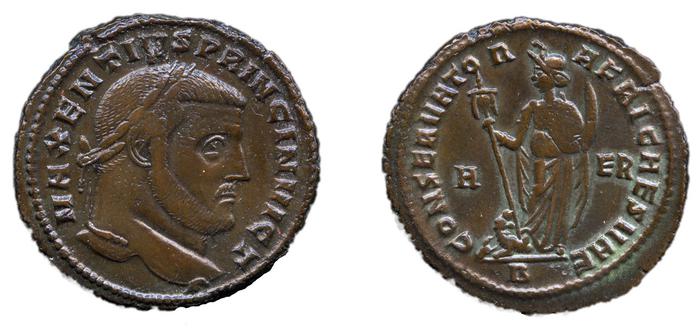 reverse of Maxentius RIC VI 53