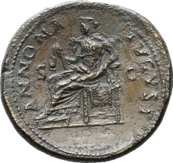 reverse of Vespasian RIC II 923