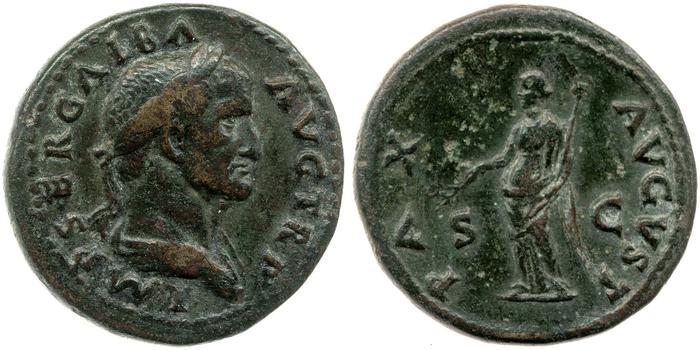 obverse of Galba RIC I² 282