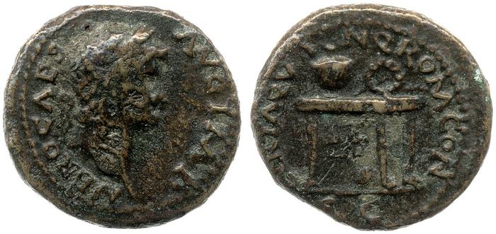 obverse of Nero RIC I² 246
