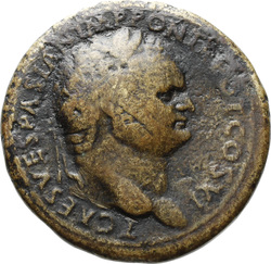 obverse of Vespasian RIC II 1021