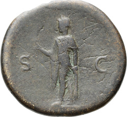 reverse of Vespasian RIC II 816