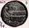 reverse of Roman Republic RRC 350B/2b