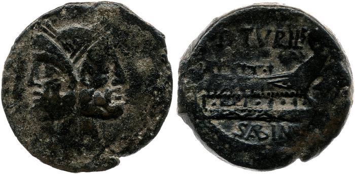 obverse of Roman Republic RRC 344/4d