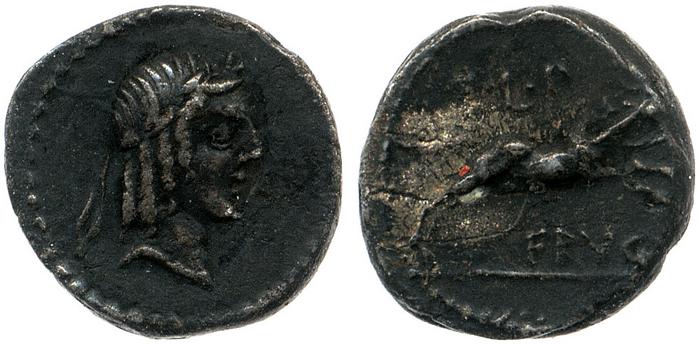 obverse of Roman Republic RRC 340/3b
