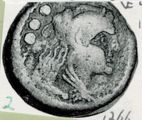 obverse of Roman Republic RRC 106/7b
