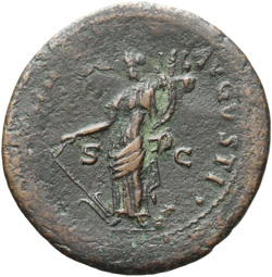 reverse of Domitian RIC II 380
