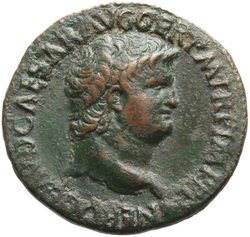 obverse of Nero RIC I² 454