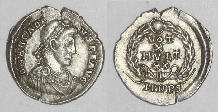 obverse of Honorius RIC X 1229
