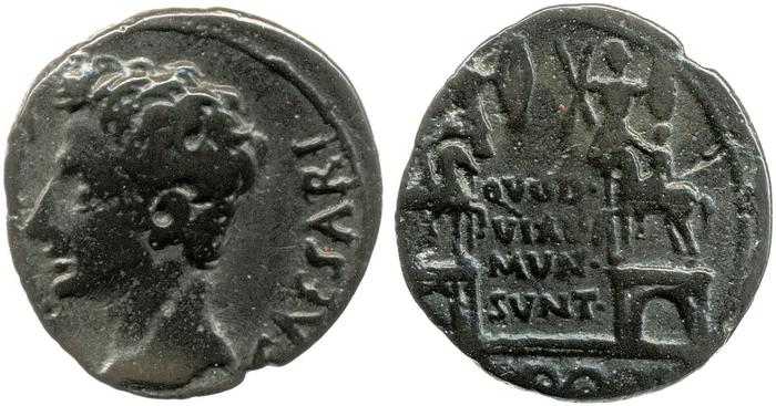 obverse of Augustus RIC I² 142