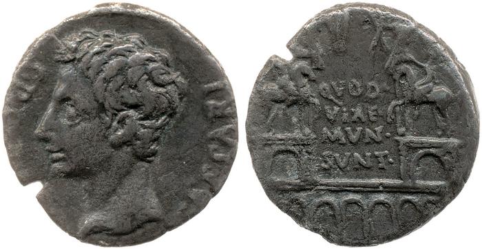 reverse of Augustus RIC I² 142