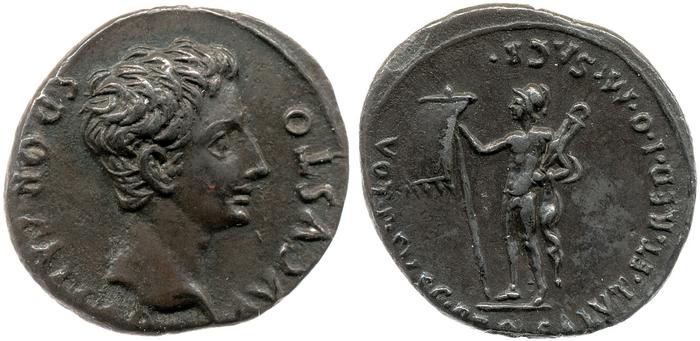 obverse of Augustus RIC I² 152