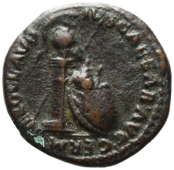 obverse of Nero RIC I² 256