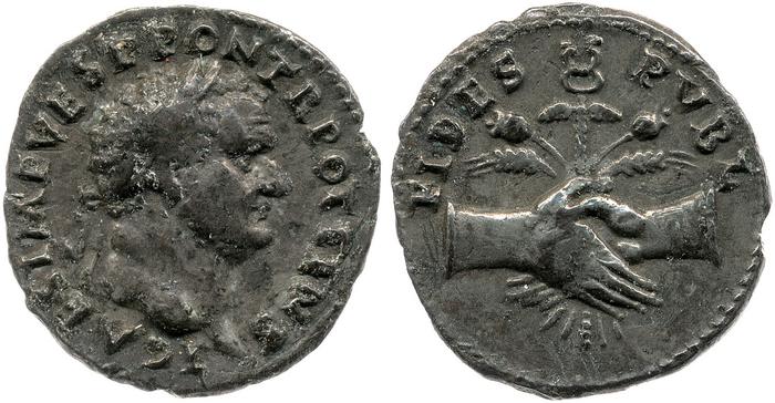 obverse of Vespasian RIC II 528