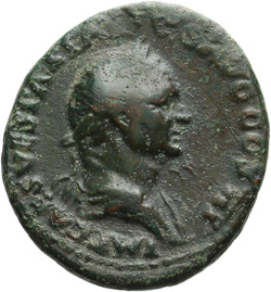 obverse of Vespasian RIC II 135