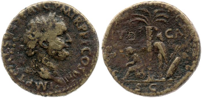 reverse of Titus RIC II 150