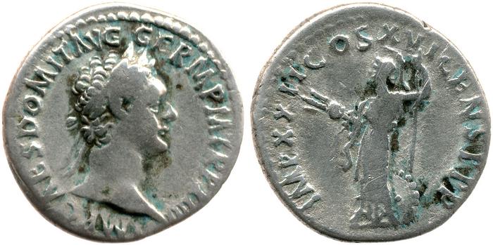 obverse of Domitian RIC II 768