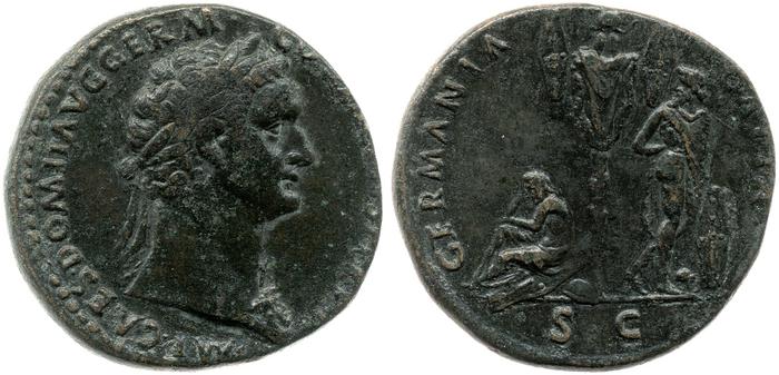 obverse of Domitian RIC II 397