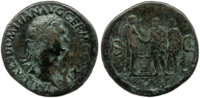 obverse of Domitian RIC II 282