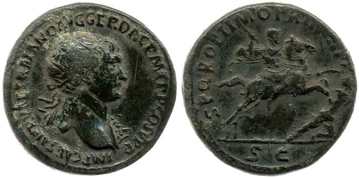 obverse of Trajan RIC II 539