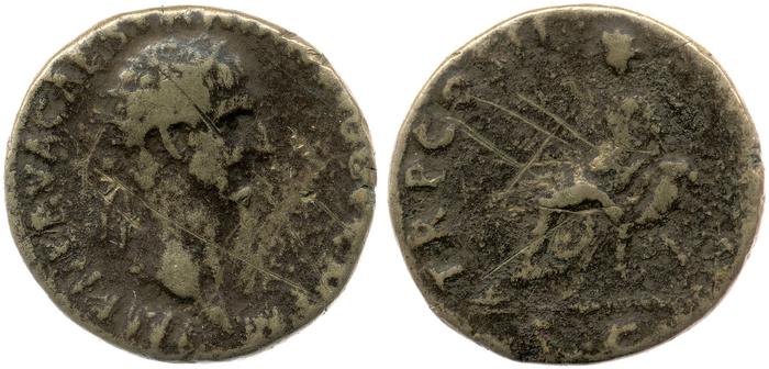 obverse of Trajan RIC II 382