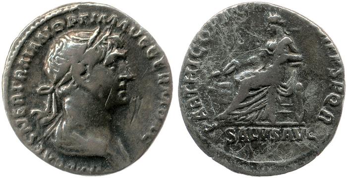 reverse of Trajan RIC II 370