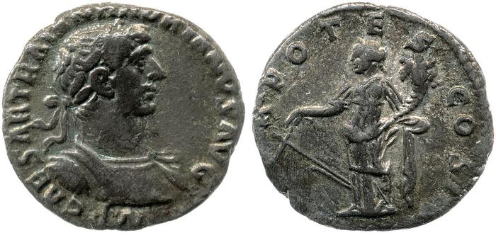 obverse of Hadrian RIC II 2967