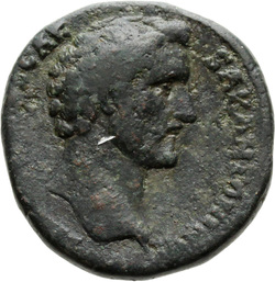 obverse of Hadrian RIC II 2775