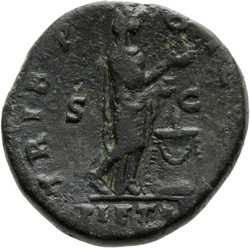 reverse of Hadrian RIC II 2775