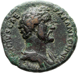 obverse of Hadrian RIC II 2734