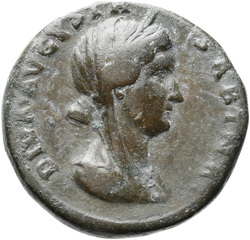 reverse of Hadrian RIC II 2609