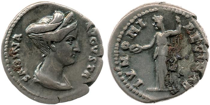 obverse of Hadrian RIC II 2551