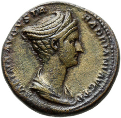 reverse of Hadrian RIC II 2496