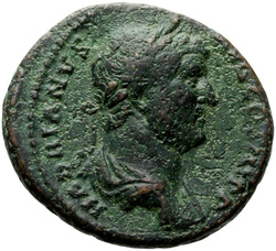 reverse of Hadrian RIC II 2380