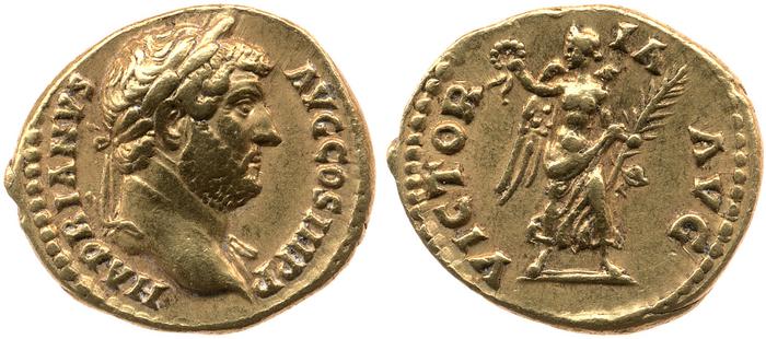 obverse of Hadrian RIC II 2235-2238