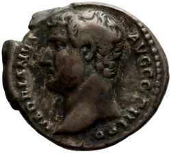 reverse of Hadrian RIC II 2054