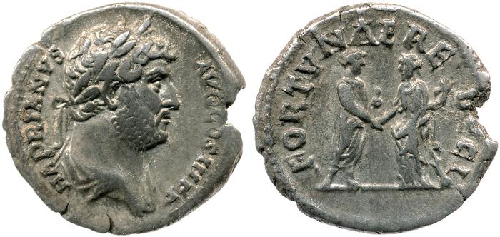 obverse of Hadrian RIC II 2002