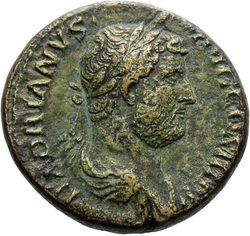 reverse of Hadrian RIC II 1713