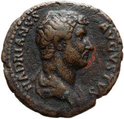 obverse of Hadrian RIC II 1362