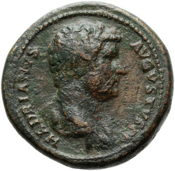 obverse of Hadrian RIC II 1350