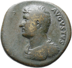 obverse of Hadrian RIC II 1318