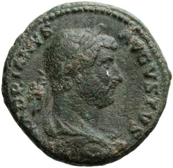 obverse of Hadrian RIC II 1277