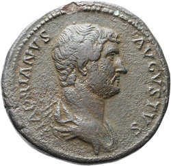 reverse of Hadrian RIC II 1202-1205