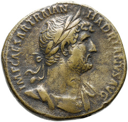 obverse of Hadrian RIC II 666