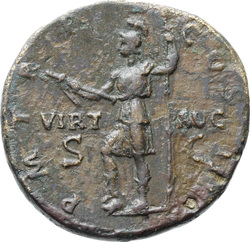 reverse of Hadrian RIC II 655